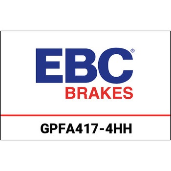GPFA417/4HH GNXg[ Pro [VO u[Lpbh EBC Brakes (C[r[V[u[L) 43850015