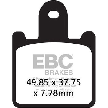 GPFAX シンタリング ロード ブレーキパッド フロント左側用 EBC Brakes (イービーシーブレーキ)