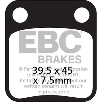 R シリーズ Heavy Duty シンタリング ブレーキパッド フロント左側用 EBC Brakes (イービーシーブレーキ)