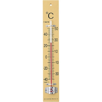 1510-40 板付温度計(フック箱) 佐藤計量器製作所 測定温度範囲-40～50