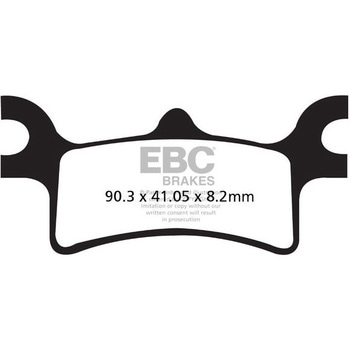 R シリーズ Heavy Duty シンタリング ブレーキパッド リア左側用 EBC Brakes (イービーシーブレーキ)