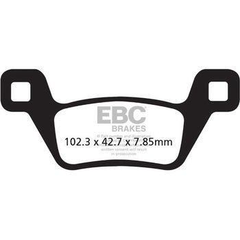 R シリーズ Heavy Duty シンタリング ブレーキパッド フロント左側用 EBC Brakes (イービーシーブレーキ)
