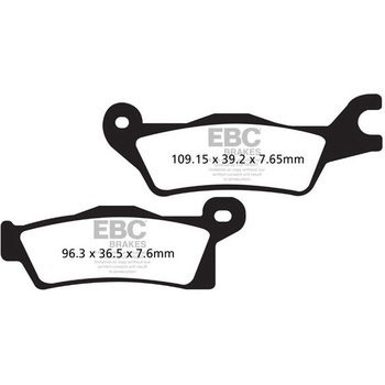 R シリーズ Heavy Duty シンタリング ブレーキパッド フロント左側用 EBC Brakes (イービーシーブレーキ)