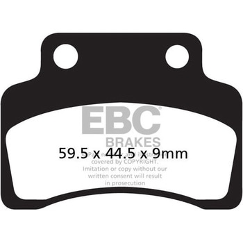 SFA シリーズ スクーター オーガニック パッド フロント左側用 EBC Brakes (イービーシーブレーキ)