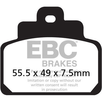 USE SFA681 AS OF 26/09/2016 EBC Brakes (イービーシーブレーキ)