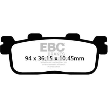 SFA シリーズ スクーター オーガニック パッド リア右側用 EBC Brakes (イービーシーブレーキ)