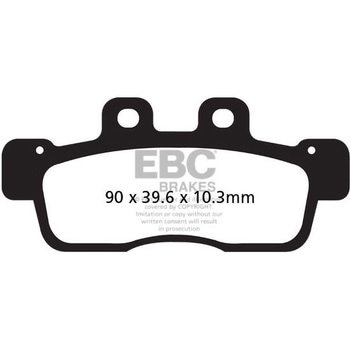 SFA シリーズ スクーター オーガニック パッド フロント左側用 EBC Brakes (イービーシーブレーキ)