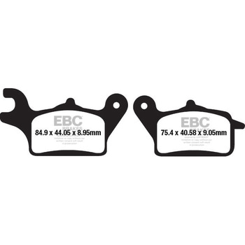 SFA シリーズ スクーター オーガニック パッド フロント左側用 EBC Brakes (イービーシーブレーキ)