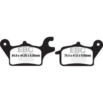SFA シリーズ スクーター オーガニック パッド フロント右側用 - EBC Brakes (イービーシーブレーキ)