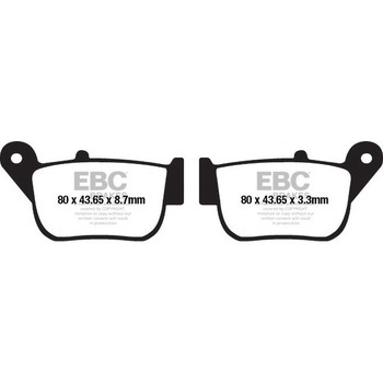 SFA シリーズ スクーター オーガニック パッド リア右側用 EBC Brakes (イービーシーブレーキ)