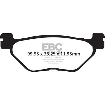 SFAHH シンタリング ScooteR シリーズ パッド リア右側用 EBC Brakes (イービーシーブレーキ)