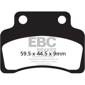 SFAC カーボンシリーズ Scooter パッド フロント左側用 EBC Brakes (イービーシーブレーキ)