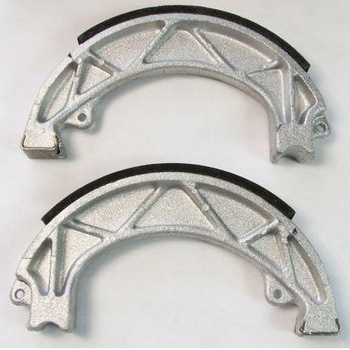 Plain モーターサイクル リプレイスメント ブレーキシューズ リア左側用 EBC Brakes (イービーシーブレーキ)