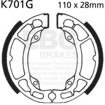 K701G ���[�^�[�T�C�N�� �a�t�� ���v���C�X�����g �u���[�L�V���[�Y �t�����g�����p EBC Brakes (�C�[�r�[�V�[�u���[�L) 43858440