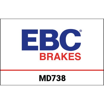 モーターサイクル ブレーキディスク リア左側用 EBC Brakes (イービーシーブレーキ)