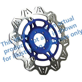 Veeシリーズ Sport バイク ブレーキディスク(ブルーハブ)フロント左側用 EBC Brakes (イービーシーブレーキ)
