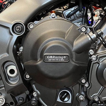 MT-09， FZ-09， Tracer & Scrambler クラッチカバー 2021-2024 GBRacing (ジービーレーシング)