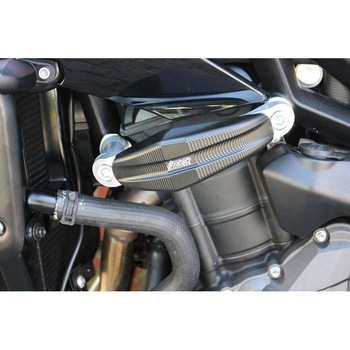 クラッシュパッドセット ”Streetline” マウンティングキット アルミ Triumph ストリートトリプル 765 (2017-2019) GSG Mototechnik (GSGモトテクニック)