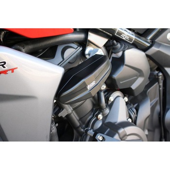 クラッシュパッドセット ”Streetline” ブラックアノダイズド Triumph Tiger 660 Sport (2022 -) GSG Mototechnik (GSGモトテクニック)