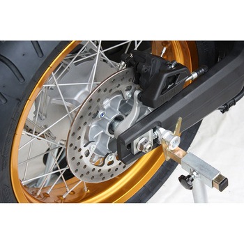 リアスタンドマウントキャリア ブラックアノダイズド Yamaha XT660X (2005 -) GSG Mototechnik (GSGモトテクニック)