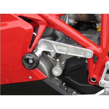 クラッシュパッドセット ホールディングプレート アルミ Ducati 848 (2008 -) キャリアプレートマウント GSG Mototechnik (GSGモトテクニック)