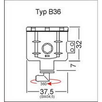 ブレーキオイルリザーバー リア KTM RC 125 / 200 (2014-2016) GSG Mototechnik (GSGモトテクニック)