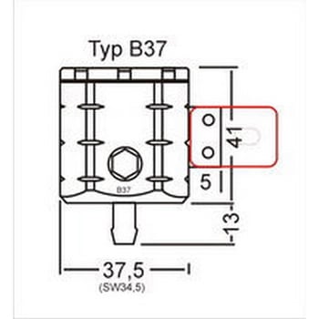 ブレーキオイルリザーバー リア Benelli TNT 1130 Caf&#233; Racer GSG Mototechnik (GSGモトテクニック)