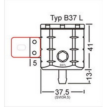 ブレーキオイルリザーバー リア Kawasaki Ninja 1000 SX (2020 -) - GSG Mototechnik (GSGモトテクニック)