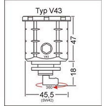 3999-V43-0-D177 ブレーキオイルリザーバー フロント Ducati 