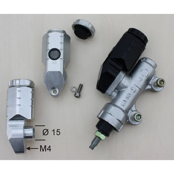 ブレーキオイルリザーバー リア アルミ Suzuki GSF 1200 バンディット (1996-2005) - GSG Mototechnik (GSGモトテクニック)