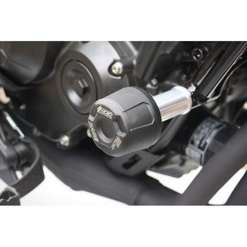 クラッシュパッドセット アダプター アルミ ブラックアノダイズド Honda CMX 500 Rebel (2017 -) GSG Mototechnik (GSGモトテクニック)