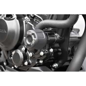 クラッシュパッドセット アダプター アルミ ブラックアノダイズド Honda CB 300 R (2018 -) GSG Mototechnik (GSGモトテクニック)