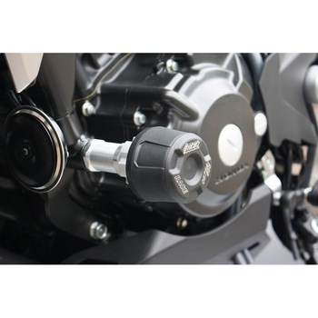 クラッシュパッドセット アダプター アルミ ブラックアノダイズド Honda CB 300 R (2018 -) GSG Mototechnik (GSGモトテクニック)