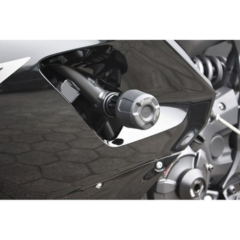 クラッシュパッドセット アタッチメント ブラックアノダイズド Yamaha R7 (2022 -) GSG Mototechnik (GSGモトテクニック)