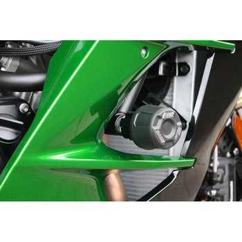 クラッシュパッドセット アダプター アルミ Kawasaki Ninja H2 SX/SE (2018 -) - GSG Mototechnik (GSGモトテクニック)