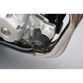 クラッシュパッドセット マウンティングプレート ブラックアノダイズド Honda CB 1100 (2013 -) GSG Mototechnik (GSGモトテクニック)