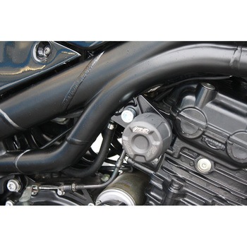 クラッシュパッドセット ホールディングプレート アルミ Triumph Speed Triple T 509 / 955i (2002-2004) キャリアプレートマウント GSG Mototechnik (GSGモトテクニック)