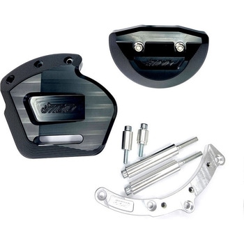 エンジンプロテクション クラッシュパッドセット プレート / AL sockets 右側 アルミ Ducati ムルティストラーダ V4 (2021 -) GSG Mototechnik (GSGモトテクニック)