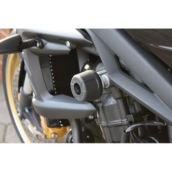 クラッシュパッドセット アダプター アルミ Triumph ストリートトリプル 675 / 675 R (2009-2012) ネジ止め GSG Mototechnik (GSGモトテクニック)