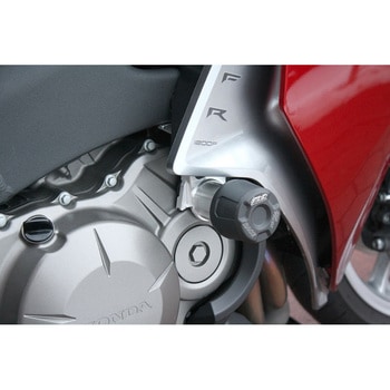 クラッシュパッドセット ホールディングプレート アルミ Honda VFR 1200 F (2010) GSG Mototechnik (GSGモトテクニック)