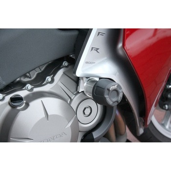 クラッシュパッドセット ホールディングプレート アルミ Honda VFR 1200 F (2010) GSG Mototechnik (GSGモトテクニック)