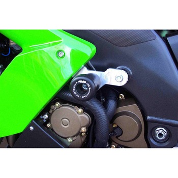 クラッシュパッドセット ホールディングプレート アルミ Kawasaki ZX-10R (2004-2005) キャリアプレートマウント GSG Mototechnik (GSGモトテクニック)
