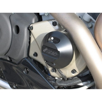 クラッシュパッドセット マウンティングプレート ブラックアノダイズド Buell XB モデル (2003-2007) GSG Mototechnik (GSGモトテクニック)