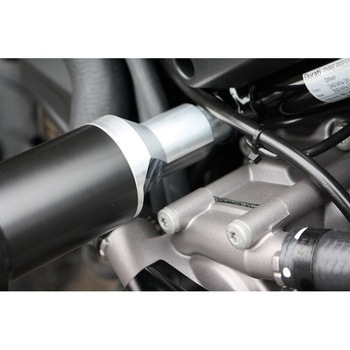 クラッシュパッドセット アダプター アルミ ブラックアノダイズド Ducati ムルティストラーダ V2 (2022 -) GSG Mototechnik (GSGモトテクニック)