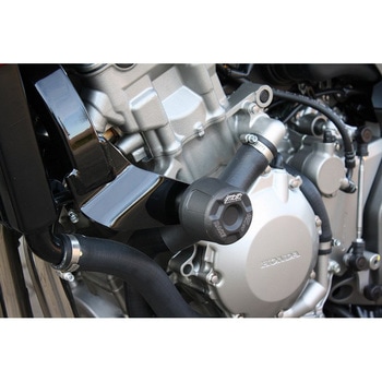GSGモトテクニック クラッシュパッドセット ブラック Kawasaki