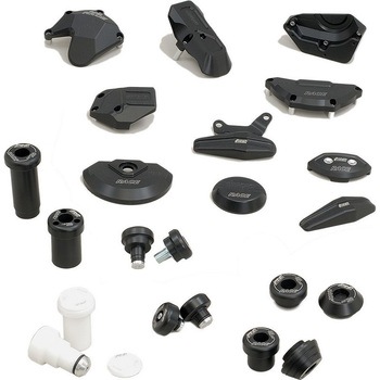 リプレイスメントパッド 右側 (クラッシュパッドセット適合品番: 40602105-K55-DS) GSG Mototechnik (GSGモトテクニック)