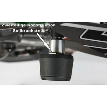 リプレイスメントパッド 右側 (クラッシュパッドセット適合品番: 40602-N4-DS) GSG Mototechnik (GSGモトテクニック)