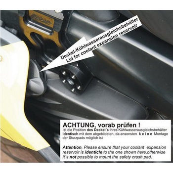 リプレイスメントパッド 左側 GSG Mototechnik (GSGモトテクニック)