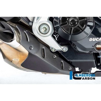 カーボンパーツ エキゾーストカバー マット Xディアベル &apos；16 ILMBERGER (イルムバーガーカーボンパーツ)