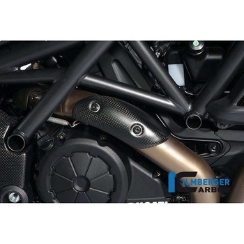 カーボンパーツ エグゾーストプロテクション (マニフォールド) Diavel ILMBERGER (イルムバーガーカーボンパーツ)